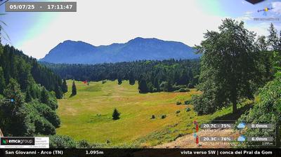 immagine della webcam nei dintorni di Molina di Ledro: webcam Dro