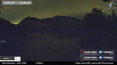 immagine della webcam nei dintorni di Monte Bondone: webcam Dro