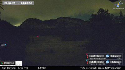immagine della webcam nei dintorni di Zuclo: webcam Dro