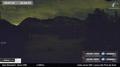 immagine della webcam nei dintorni di San Lorenzo Dorsino: webcam Dro