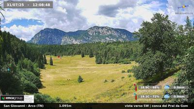 immagine della webcam nei dintorni di Sella Giudicarie: webcam Dro