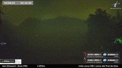 immagine della webcam nei dintorni di Nogaredo: webcam Dro