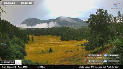 immagine della webcam nei dintorni di Sella Giudicarie: webcam Dro