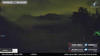 immagine della webcam nei dintorni di Sella Giudicarie: webcam Dro