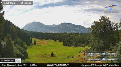 immagine della webcam nei dintorni di Monte Bondone: webcam Dro