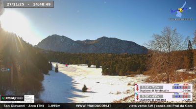 immagine della webcam nei dintorni di Monte Bondone: webcam Dro