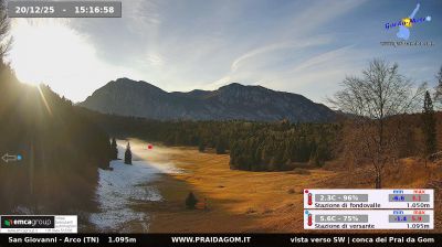 immagine della webcam nei dintorni di Monte Bondone: webcam Dro