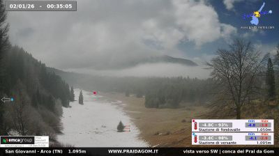 immagine della webcam nei dintorni di Monte Bondone: webcam Dro