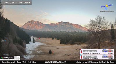 immagine della webcam nei dintorni di Tione di Trento: webcam Dro