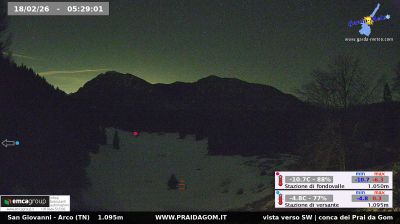 immagine della webcam nei dintorni di Monte Bondone: webcam Dro