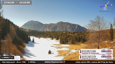 immagine della webcam nei dintorni di Vallelaghi: webcam Dro