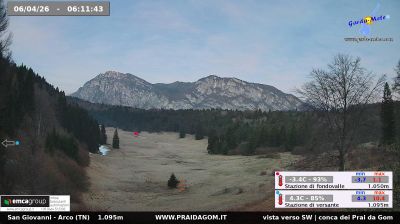 immagine della webcam nei dintorni di Monte Bondone: webcam Dro