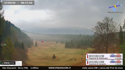 immagine della webcam nei dintorni di Vallelaghi: webcam Dro