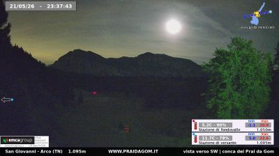 immagine della webcam nei dintorni di Monte Bondone: webcam Dro