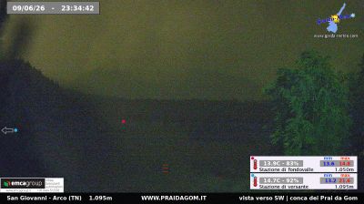 immagine della webcam nei dintorni di Besenello: webcam Dro