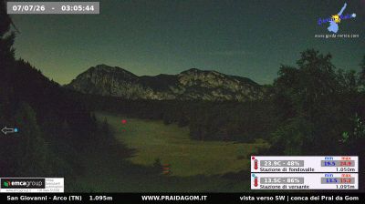 immagine della webcam nei dintorni di Monte Bondone: webcam Dro