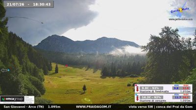 immagine della webcam nei dintorni di Spiazzo: webcam Dro