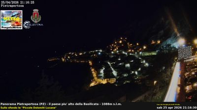 immagine della webcam nei dintorni di Grumento Nova: webcam Pietrapertosa