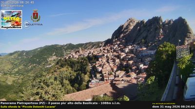immagine della webcam nei dintorni di Pignola: webcam Pietrapertosa