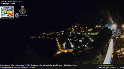 immagine della webcam nei dintorni di Potenza: webcam Pietrapertosa
