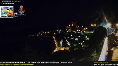 immagine della webcam nei dintorni di Potenza: webcam Pietrapertosa