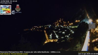 immagine della webcam nei dintorni di Marsicovetere: webcam Pietrapertosa