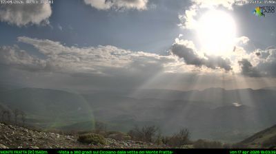 immagine della webcam nei dintorni di Sante Marie: webcam Borgorose