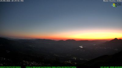 immagine della webcam nei dintorni di Colle di Tora: webcam Borgorose