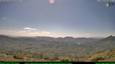 immagine della webcam nei dintorni di Rocca di Cambio: webcam Borgorose