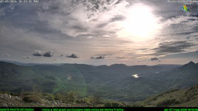 immagine della webcam nei dintorni di Campo Felice: webcam Borgorose