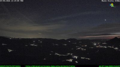 immagine della webcam nei dintorni di Sant'Eusanio Forconese: webcam Borgorose