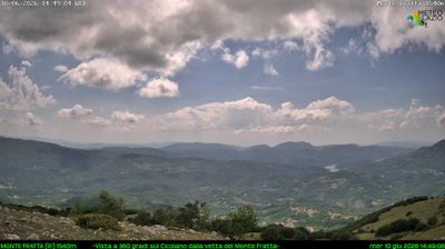 immagine della webcam nei dintorni di L'Aquila: webcam Borgorose