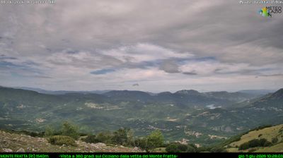 immagine della webcam nei dintorni di L'Aquila: webcam Borgorose