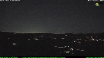 immagine della webcam nei dintorni di Rocca di Mezzo: webcam Borgorose