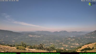 immagine della webcam nei dintorni di Lucoli: webcam Borgorose