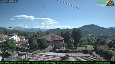 immagine della webcam nei dintorni di Petrella Salto: webcam Pizzoli