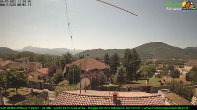 immagine della webcam nei dintorni di Lucoli: webcam Pizzoli
