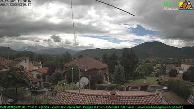 immagine della webcam nei dintorni di Rocca di Cambio: webcam Pizzoli