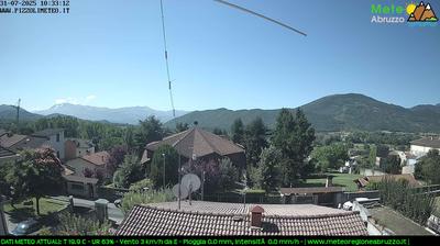 immagine della webcam nei dintorni di Paganica: webcam Pizzoli