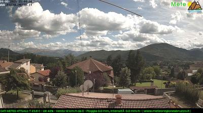immagine della webcam nei dintorni di Fonte Cerreto: webcam Pizzoli