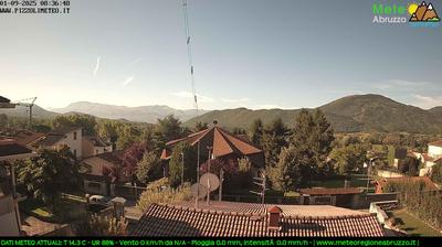 immagine della webcam nei dintorni di Petrella Salto: webcam Pizzoli