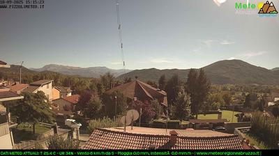 immagine della webcam nei dintorni di Pescorocchiano: webcam Pizzoli