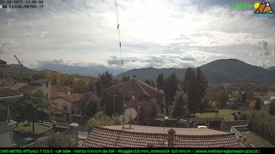 immagine della webcam nei dintorni di Antrodoco: webcam Pizzoli