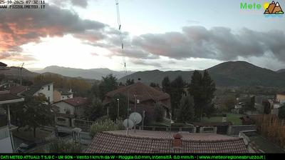 immagine della webcam nei dintorni di Lucoli: webcam Pizzoli