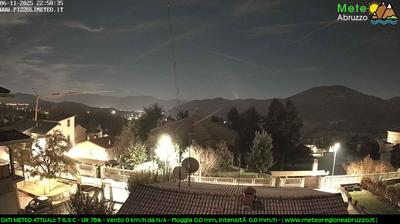 immagine della webcam nei dintorni di L'Aquila: webcam Pizzoli