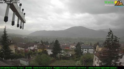 immagine della webcam nei dintorni di Fano Adriano: webcam Pizzoli