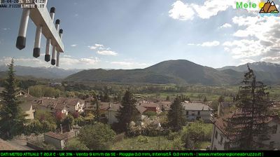 immagine della webcam nei dintorni di L'Aquila: webcam Pizzoli