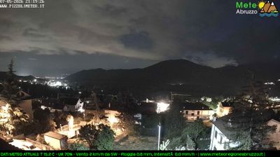 immagine della webcam nei dintorni di Sant'Eusanio Forconese: webcam Pizzoli
