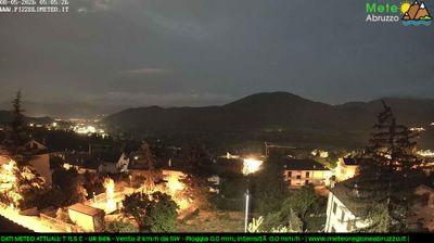 immagine della webcam nei dintorni di Lucoli: webcam Pizzoli