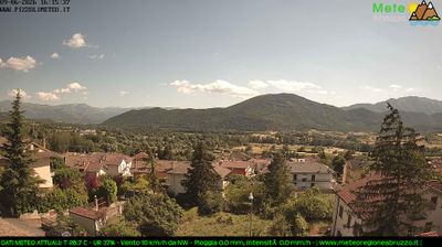 immagine della webcam nei dintorni di Colle di Tora: webcam Pizzoli